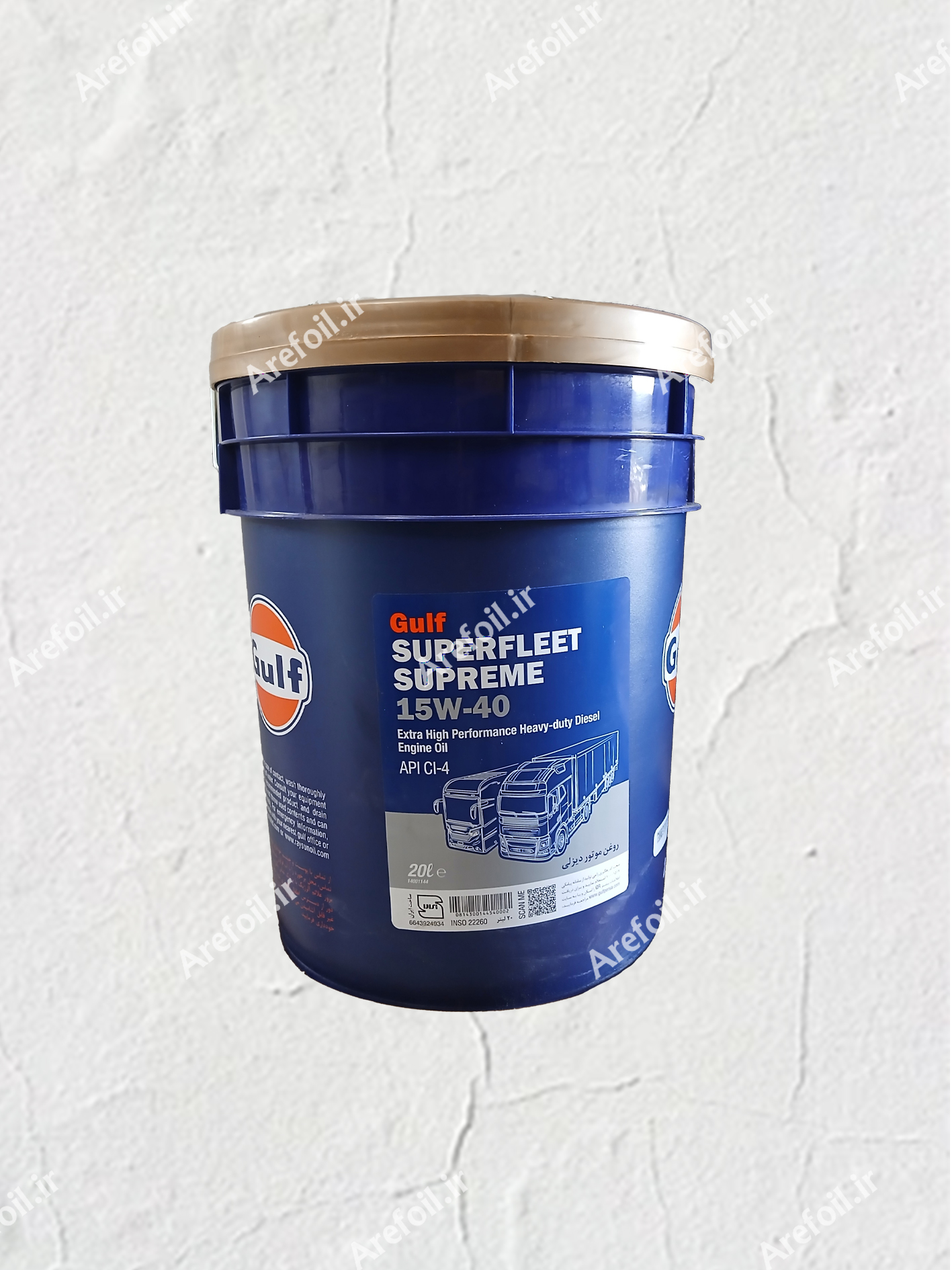روغن موتور دیزلی CI4 15W40 گالف