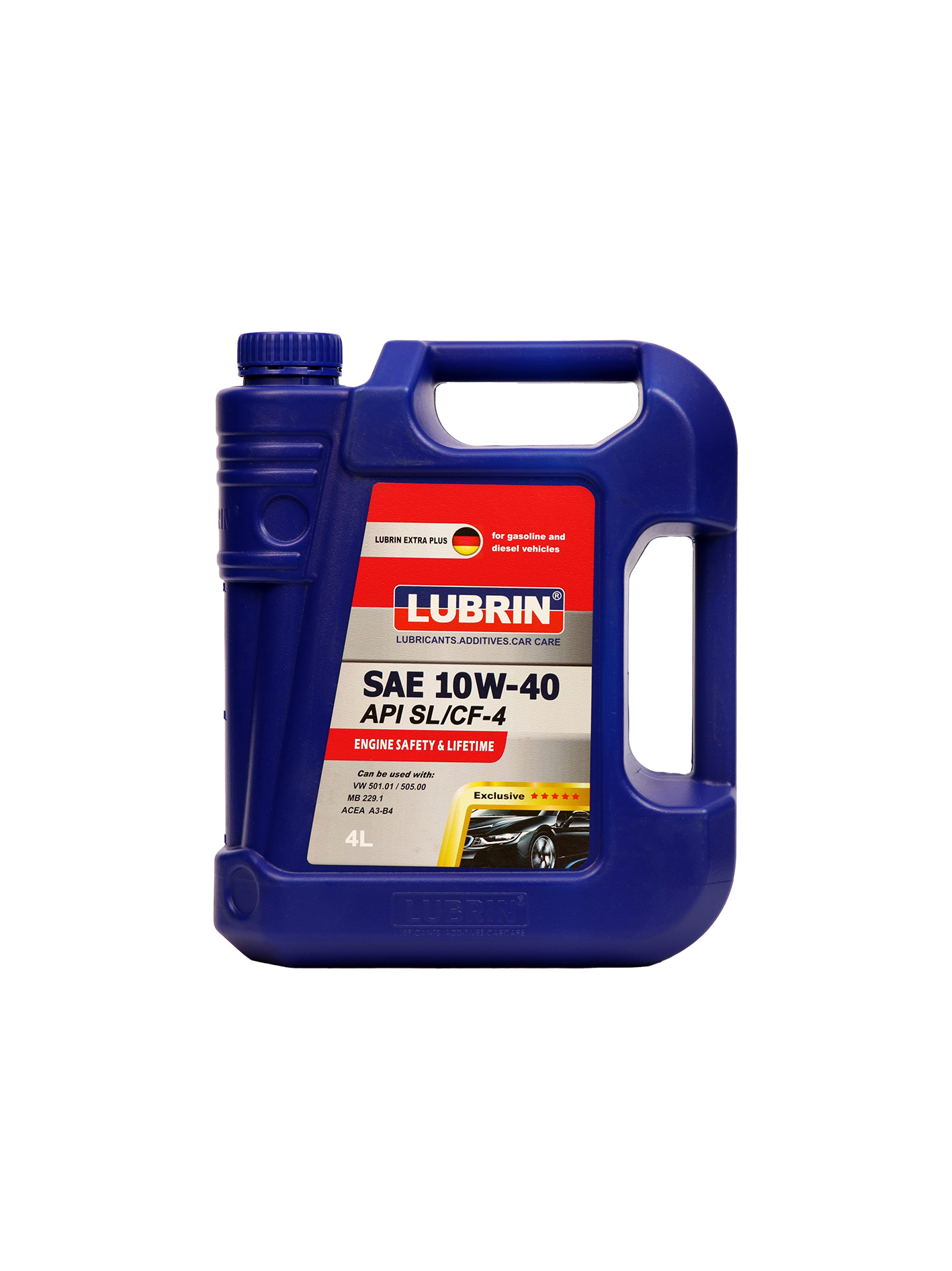 روغن موتور SN 10W40 لوبرین 4 لیتر