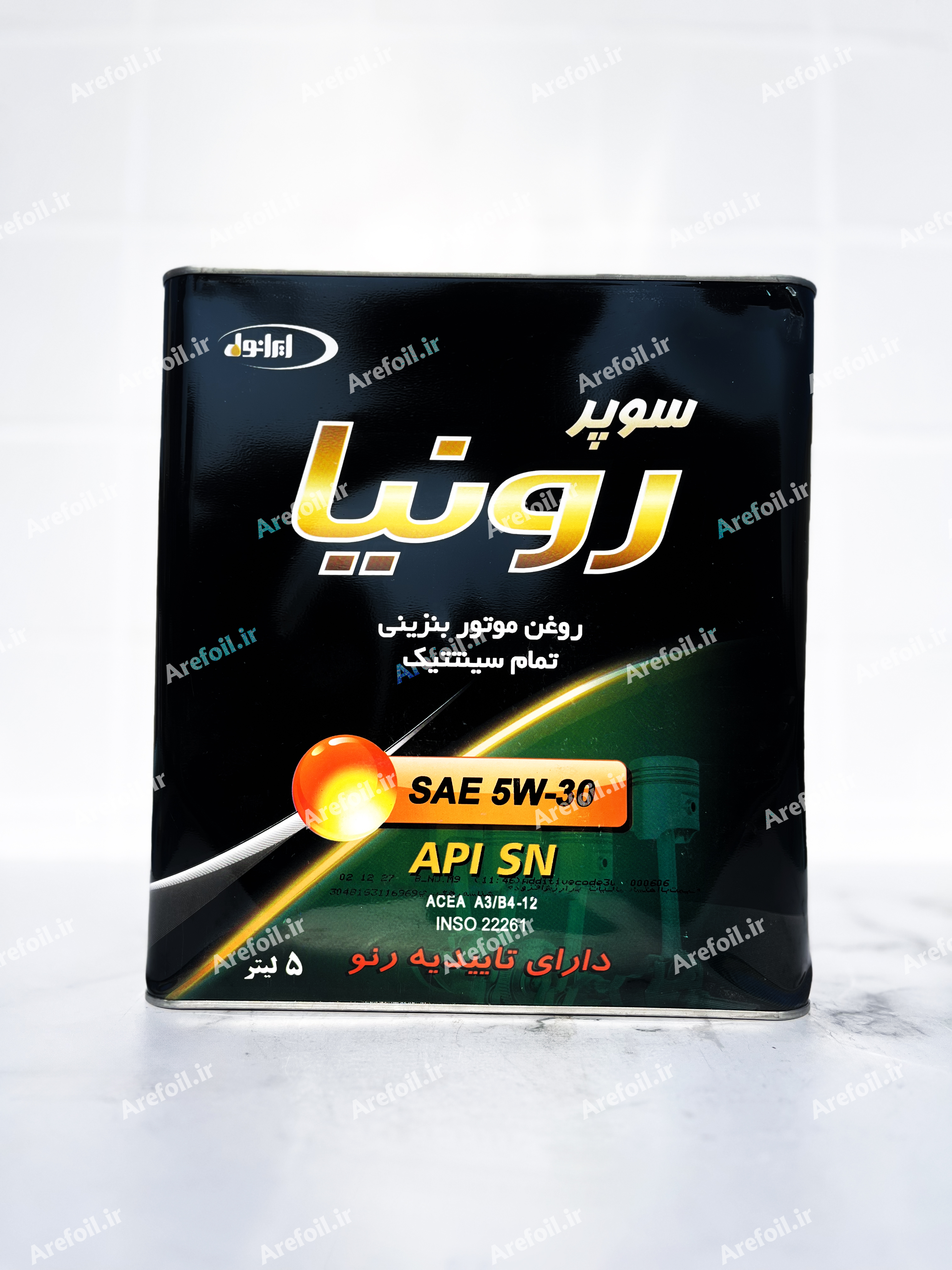روغن موتور SN 5W30 سوپر رونیا ایرانول