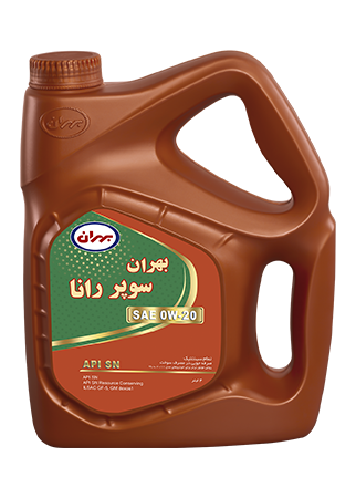 روغن موتور SN 0W20 بهران مدل سوپر رانا