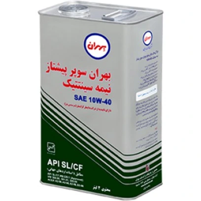 روغن موتور SL/CF 10W40 بهران مدل سوپر پیشتاز
