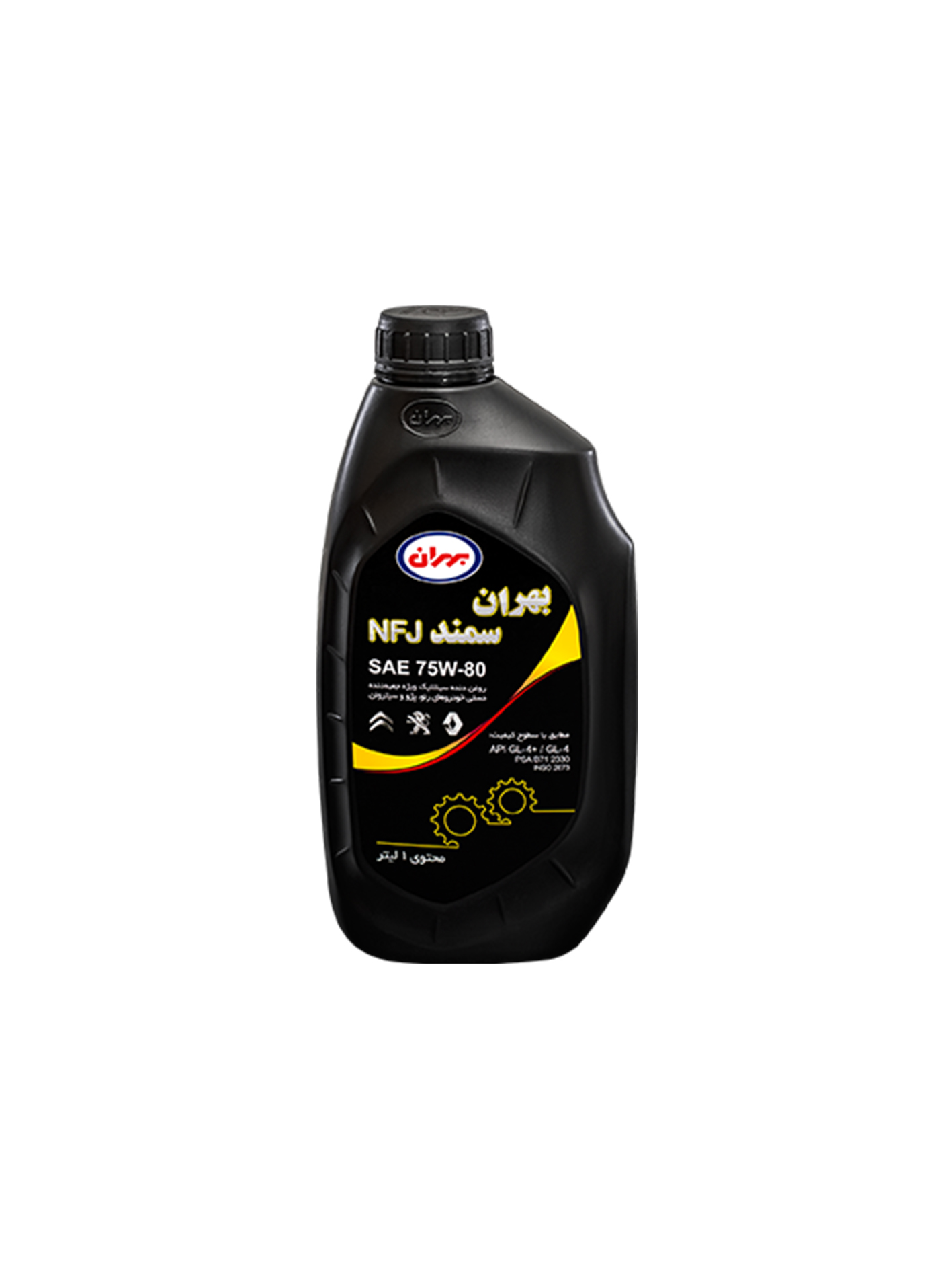روغن گیربکس GL4 75W80 NFJ بهران 1 لیتر